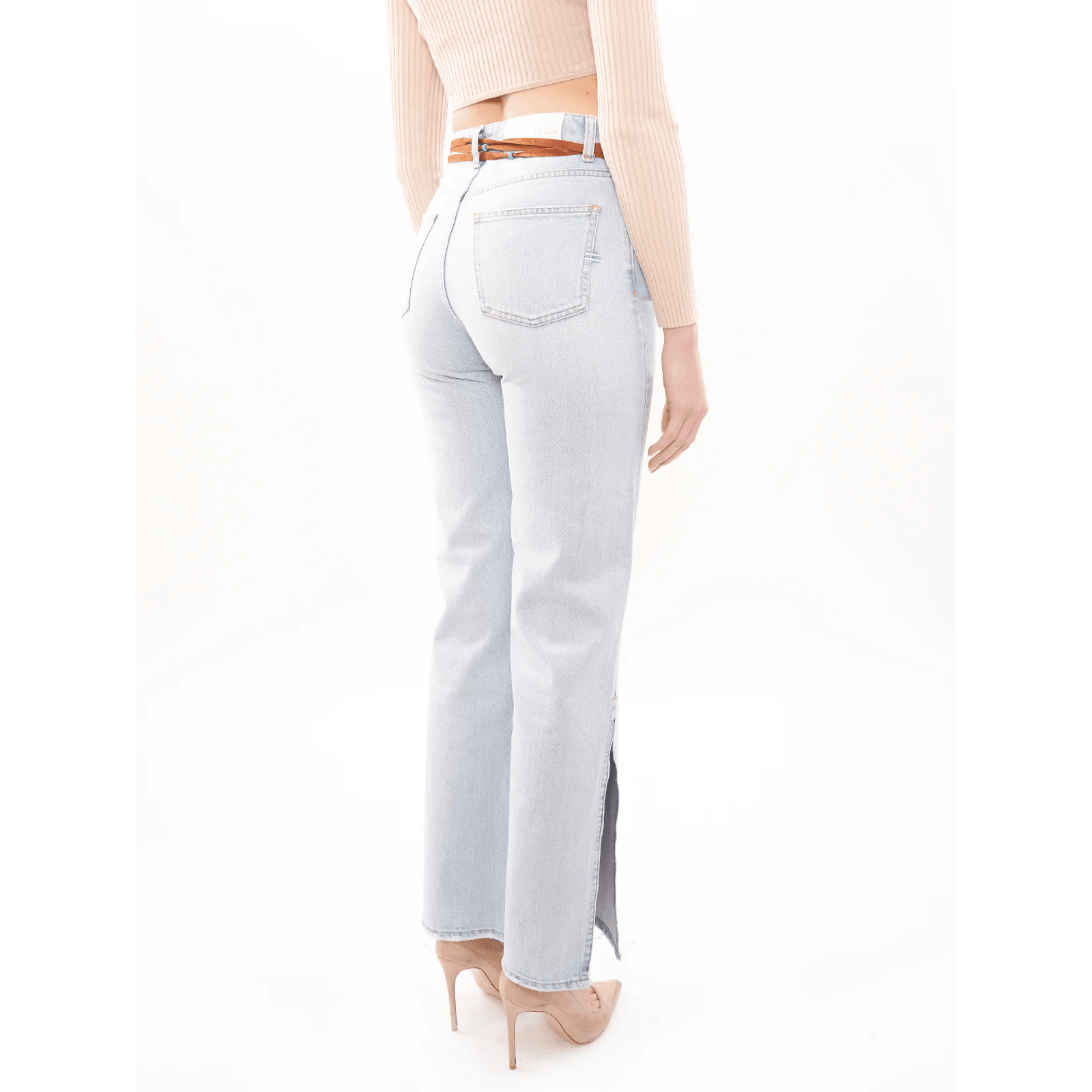 Vicolo Donna Jeans Con SpaccoDE5017
