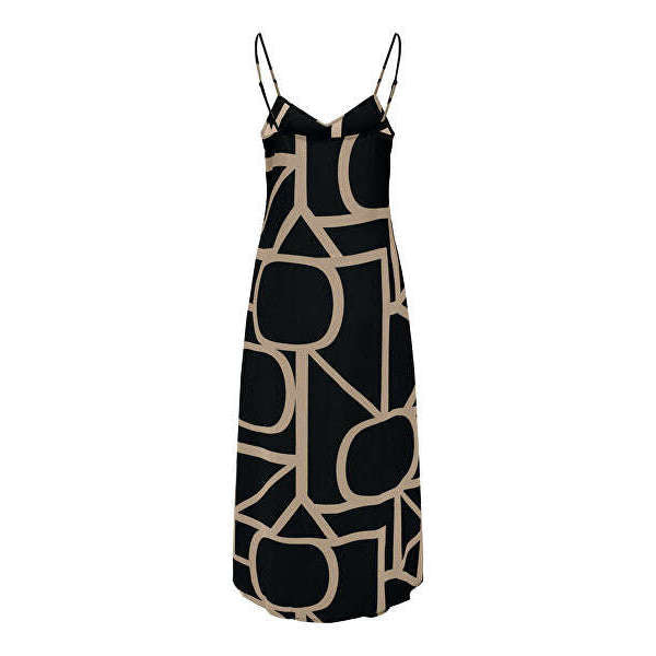 Only Donna Abito Amelia Midi Nero 15283202