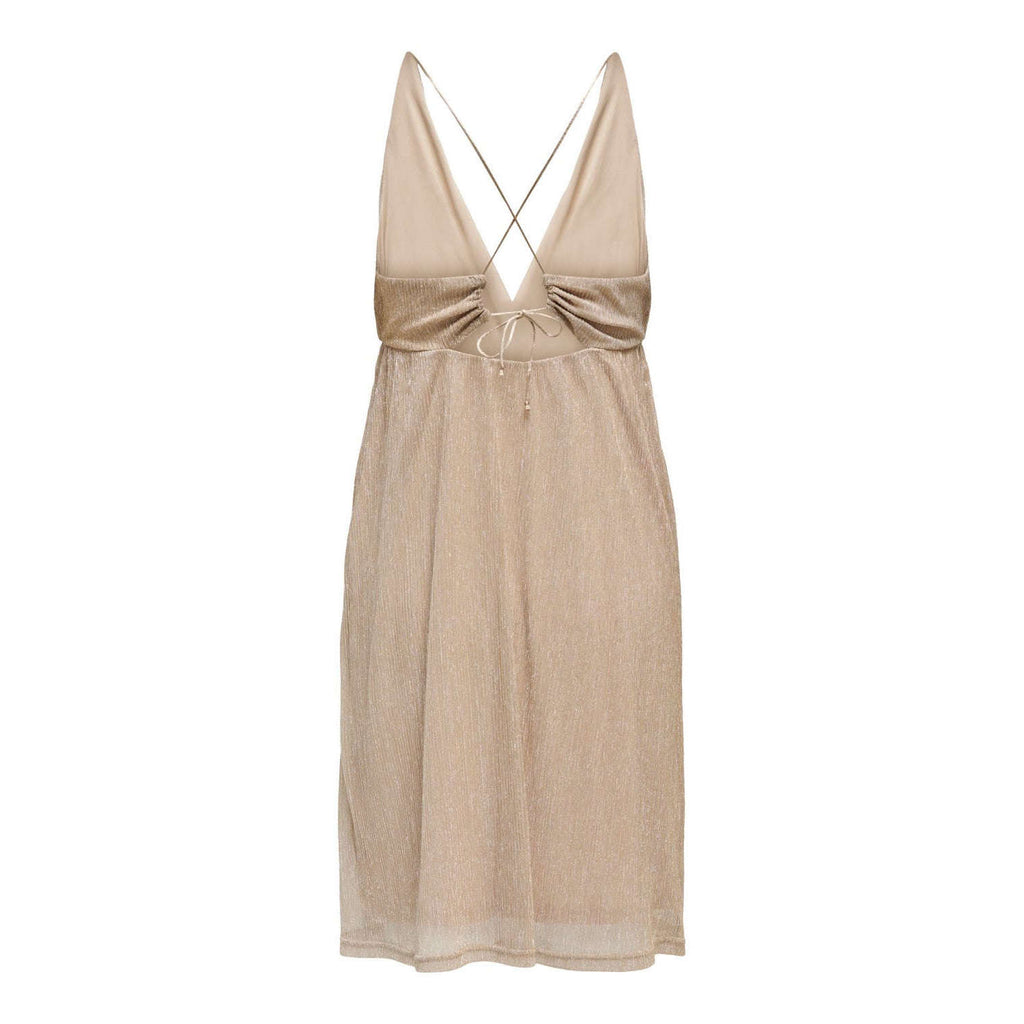 Only Donna Abito Tinga BEIGE 15289490
