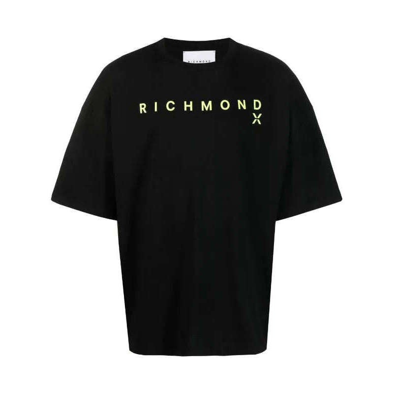 Richmond Uomo T-shirt Ezekiel Nera UMP23024TSOF