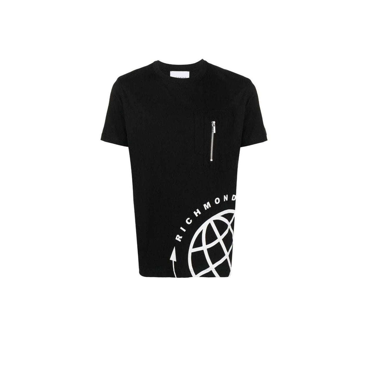 Richmond Uomo T-shirt Mansan Nera UMP23089TSOF