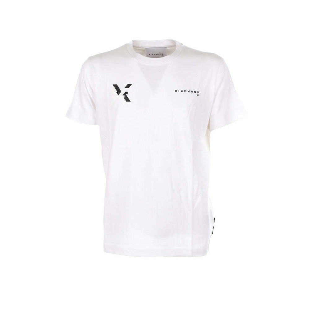 Richmond uomo T-shirt Radeer Bianca  UMP23021TSOF
