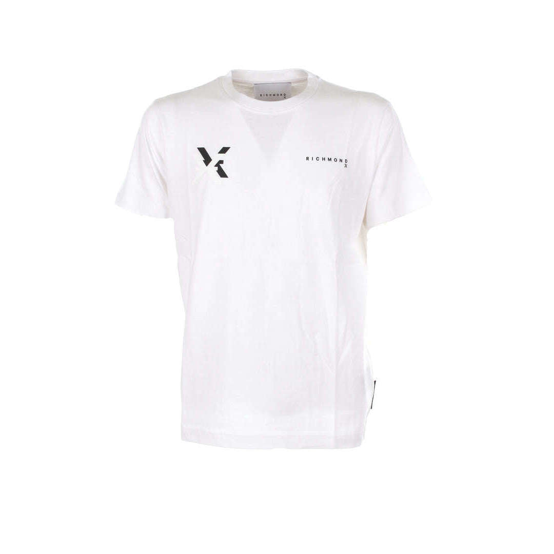 Richmond uomo T-shirt Radeer Bianca  UMP23021TSOF