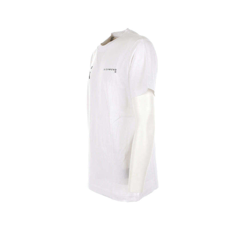Richmond uomo T-shirt Radeer Bianca  UMP23021TSOF