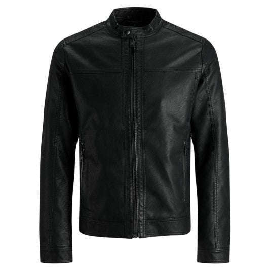 Jack & Jones Uomo Giubbino Warner Noos Nero 12182461