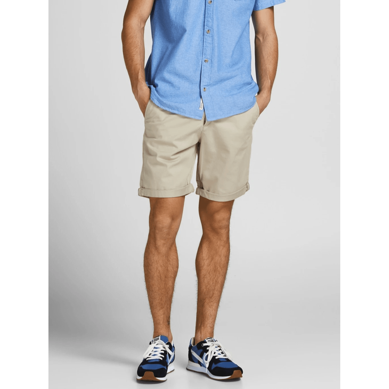 Jack & Jones Uomo Bermuda Bowie Beige 12165604
