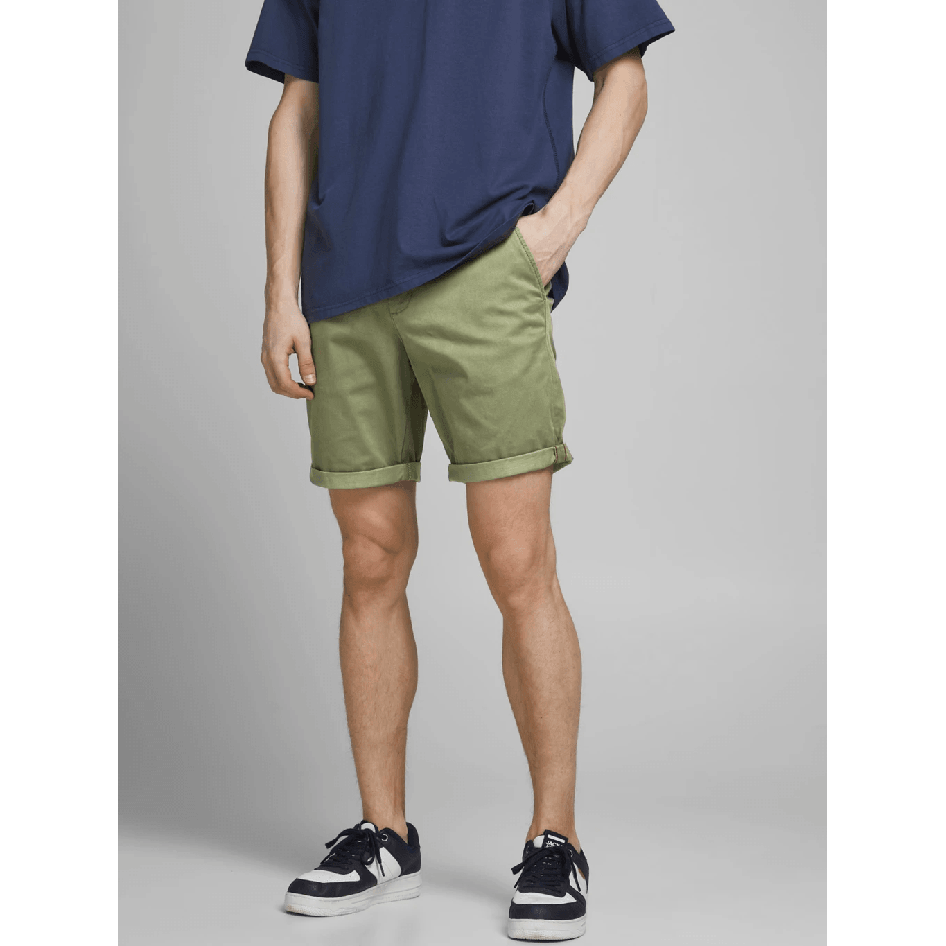 Jack & Jones Uomo Bermuda Bowie Verde 12165604