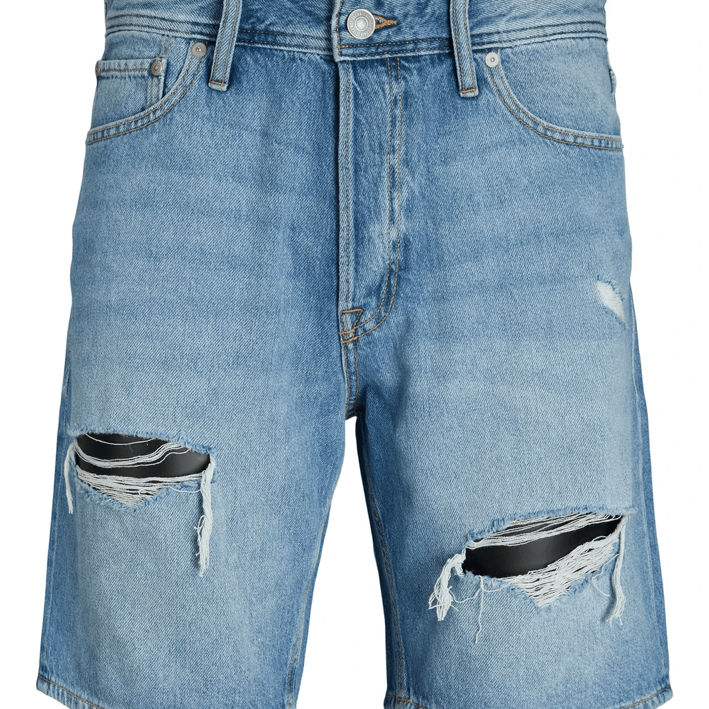 Jack & Jones Uomo Bermuda Chris Denim con Strappi mf083 12223604