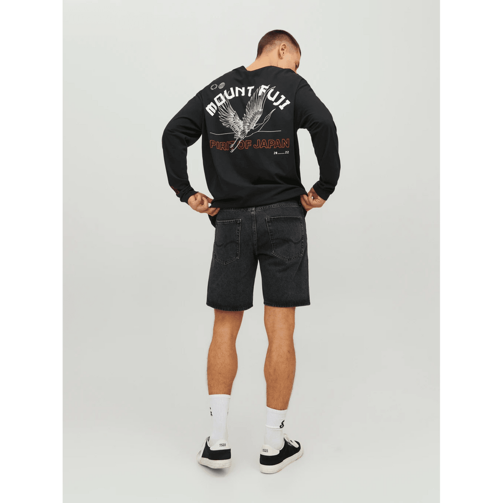 Jack & Jones Uomo Bermuda Chris Nero mf255 12223607