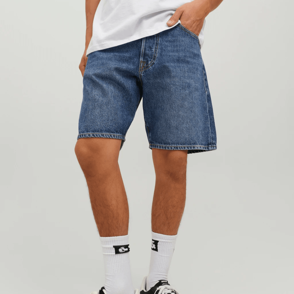 Jack & Jones Uomo Bermuda Chris Denim Blue am358 12229158