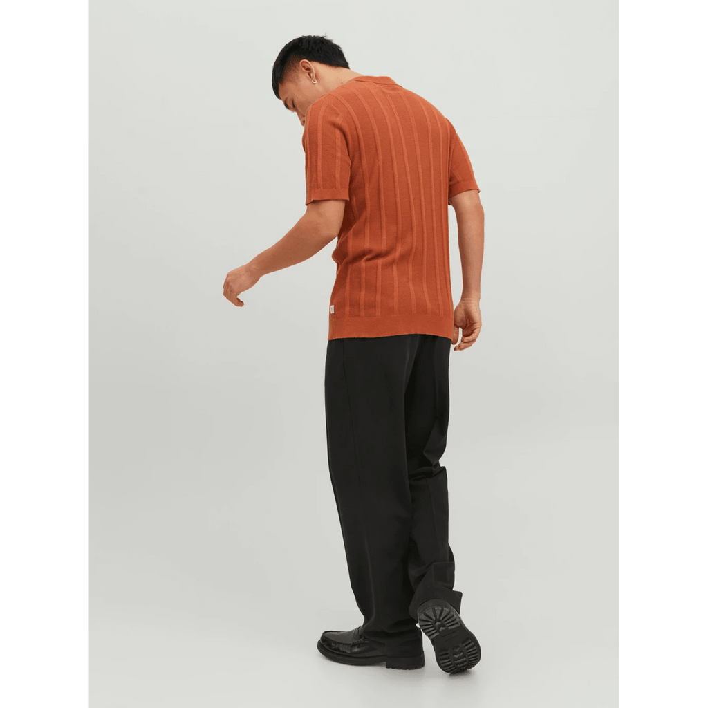 Jack & Jones Uomo Polo Bludean Ambra 12236143