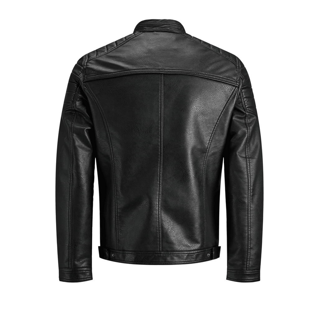 Jack & Jones Uomo Giubbino Biker  Nera12147218