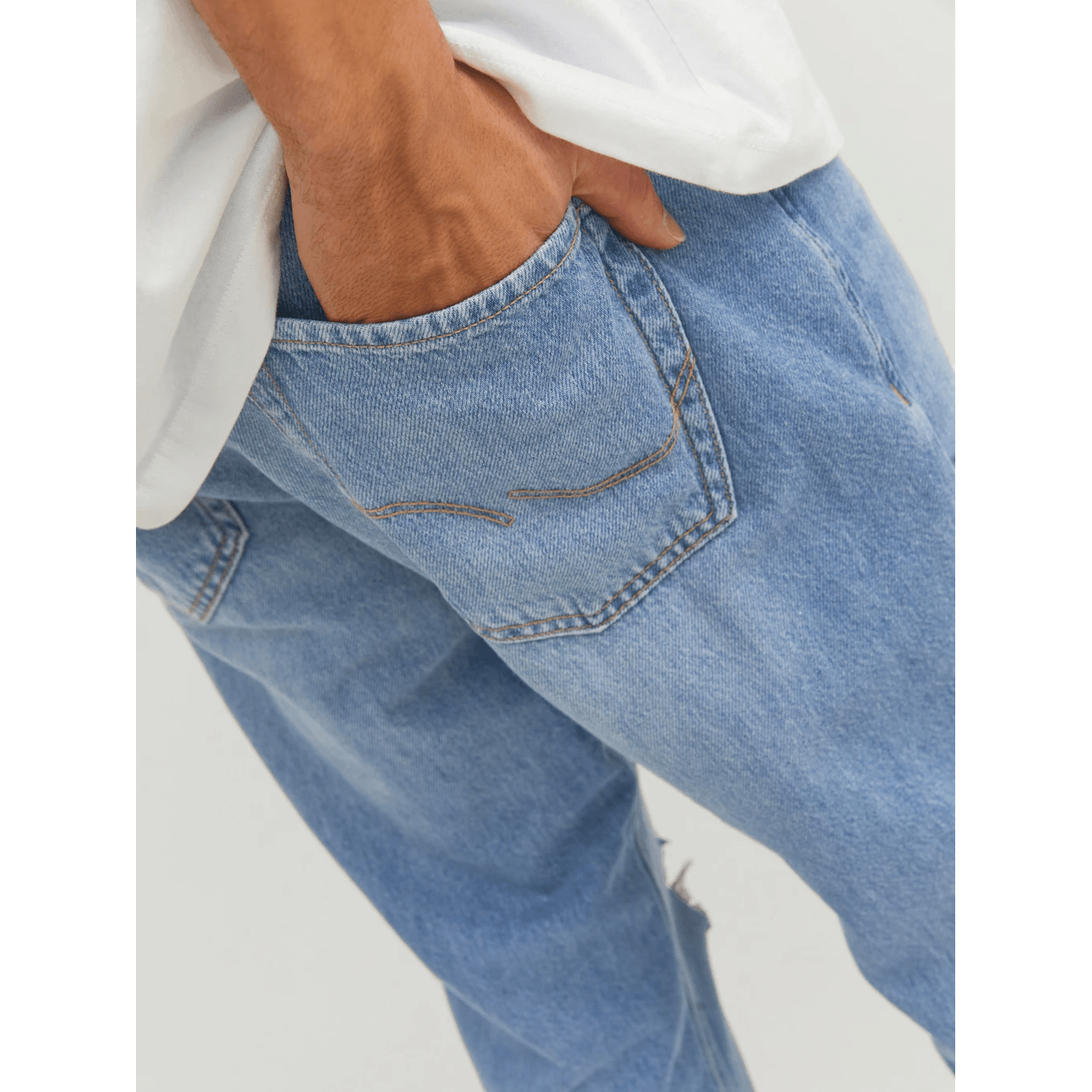 Jack & Jones Uomo Jeans Frank Cropped 12223588