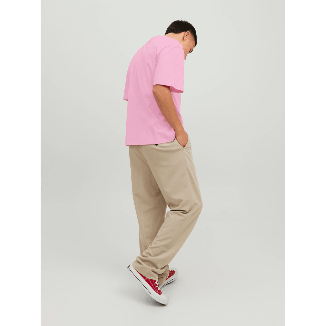 Jack & Jones Uomo T-shirt Keithharring Rosa12230685