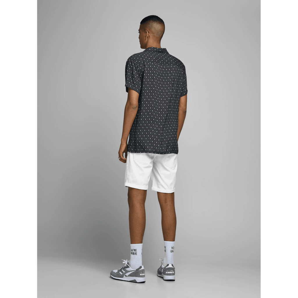 Jack & Jones Uomo Bermuda Trick Bianco12232400
