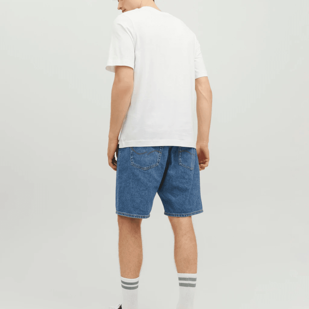 Jack & Jones Uomo T-shirt Tulum Landscape Bianco 12235226