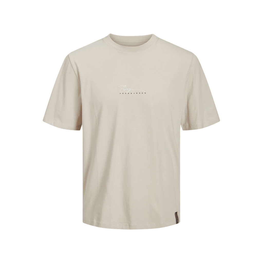 Jack & Jones Uomo T-shirt Joshua Beige 12228257