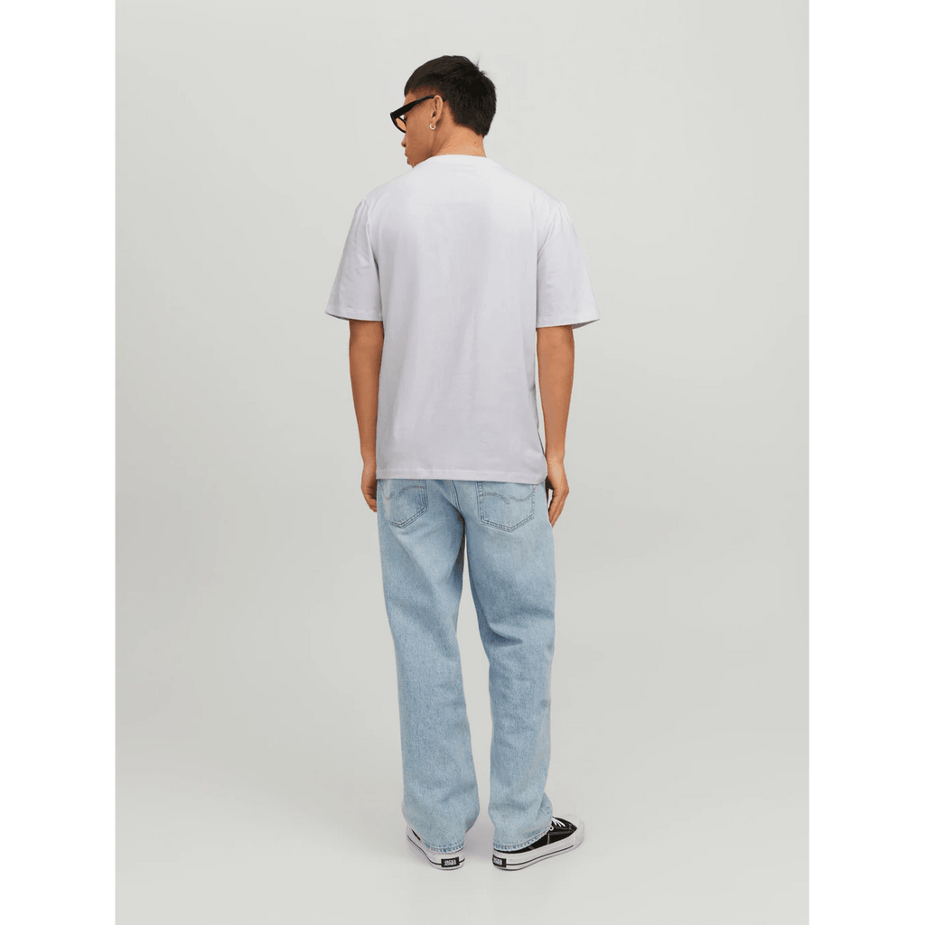 Jack & Jones Uomo T-shirt Joshua Bianco 12228257