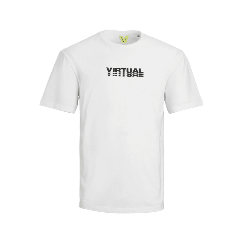 Jack & Jones Uomo T-shirt Digit Bianco12229776