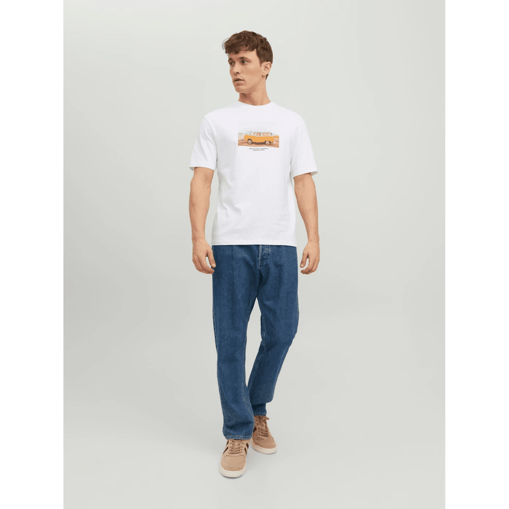Jack & Jones Uomo T-shirt Copenhagen Bianca 12227781