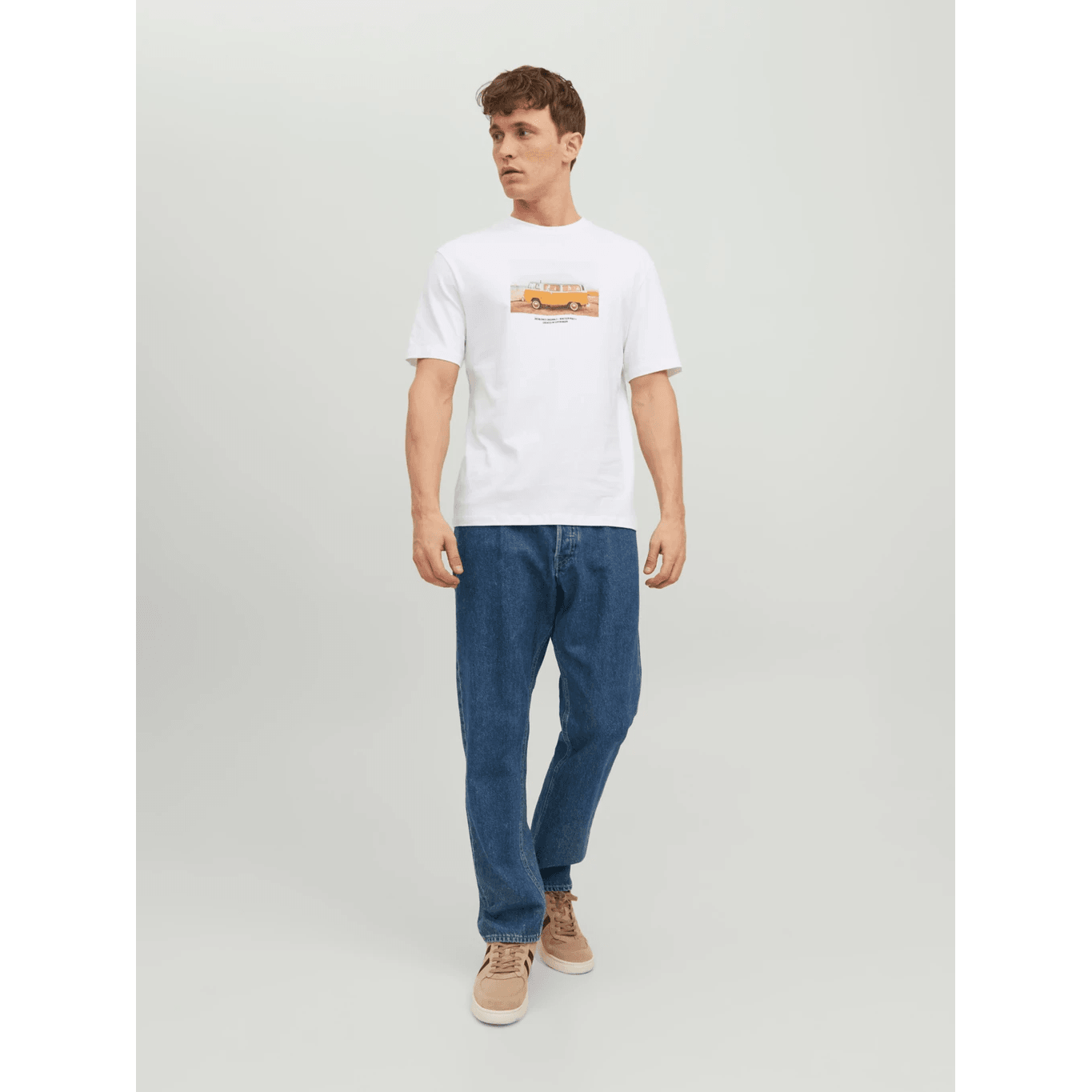 Jack & Jones Uomo T-shirt Copenhagen Bianca 12227781