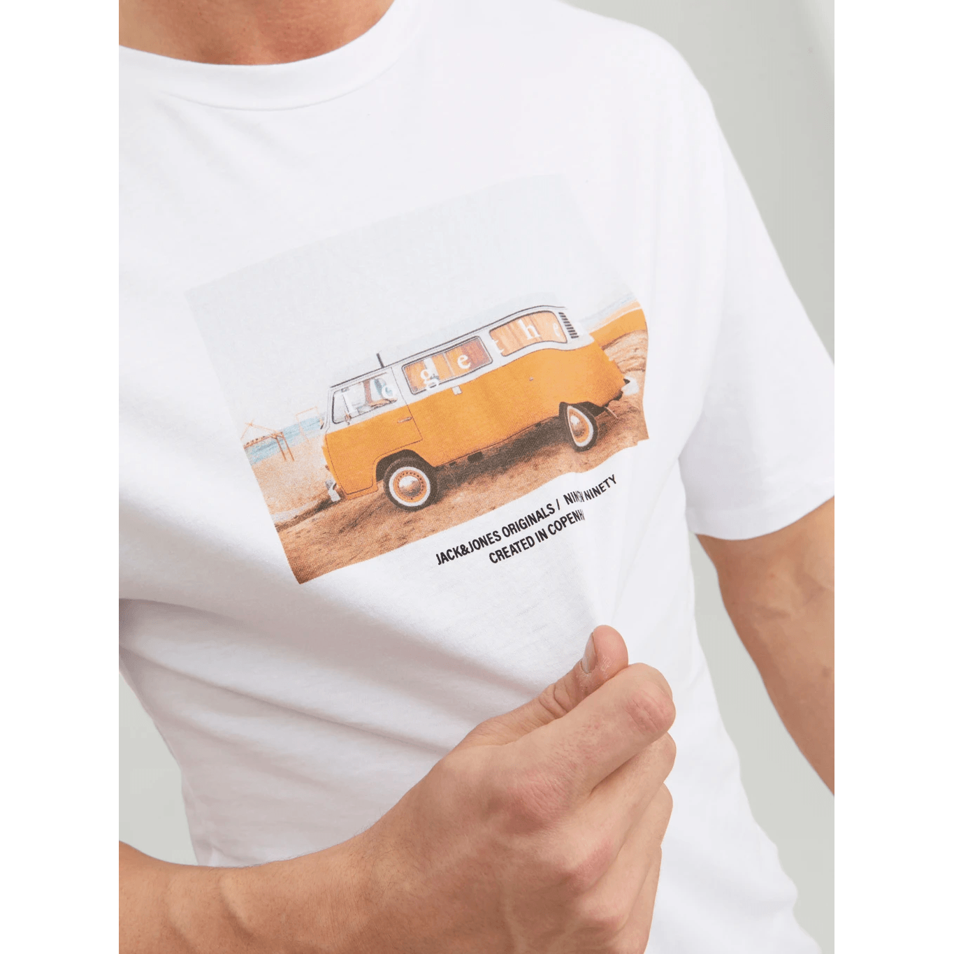 Jack & Jones Uomo T-shirt Copenhagen Bianca 12227781