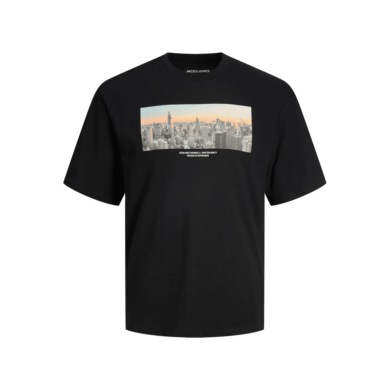 Jack & Jones Uomo T-shirt Copenhagen Nero 12227781