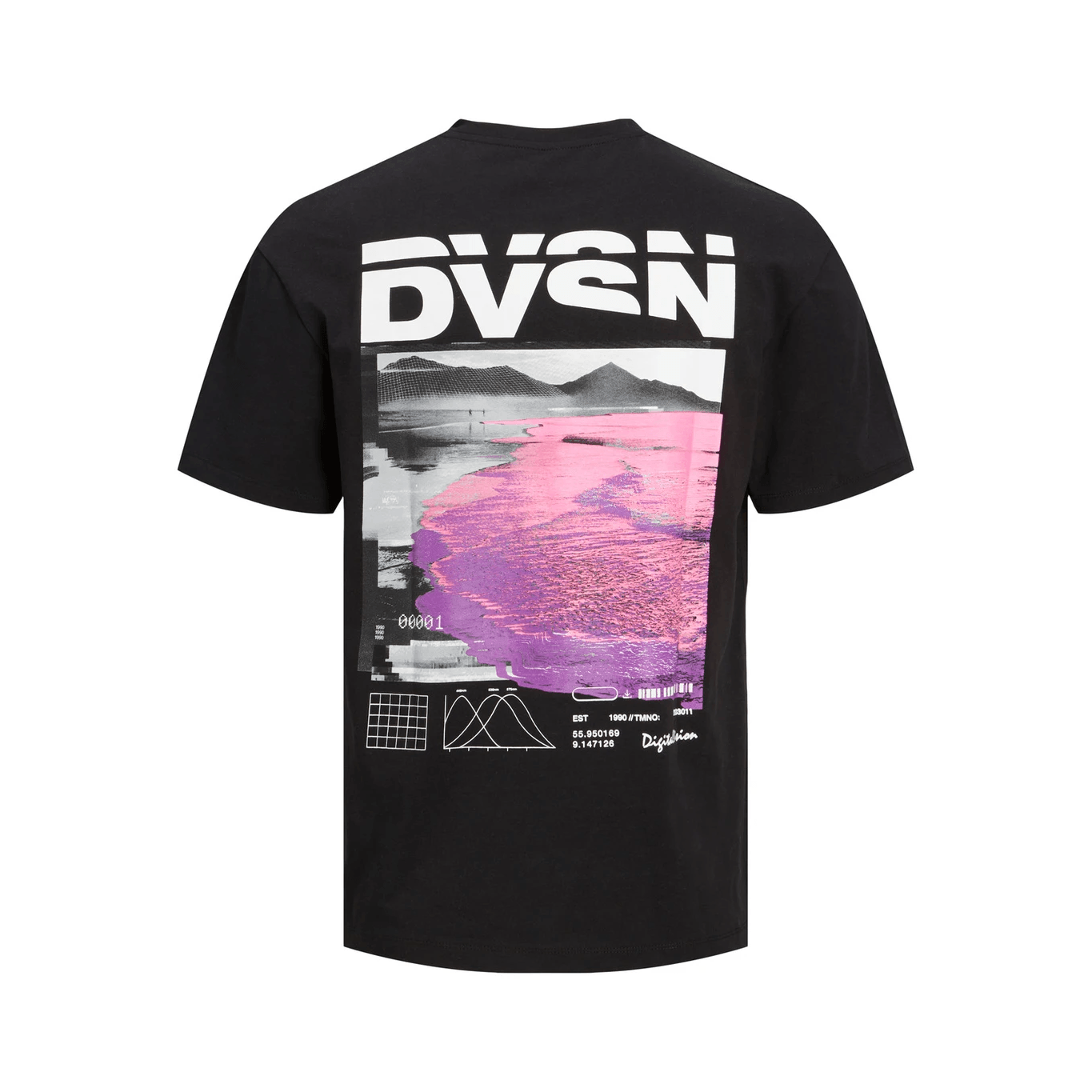 Jack & Jones Uomo T-shirt Digit Nero 12229776