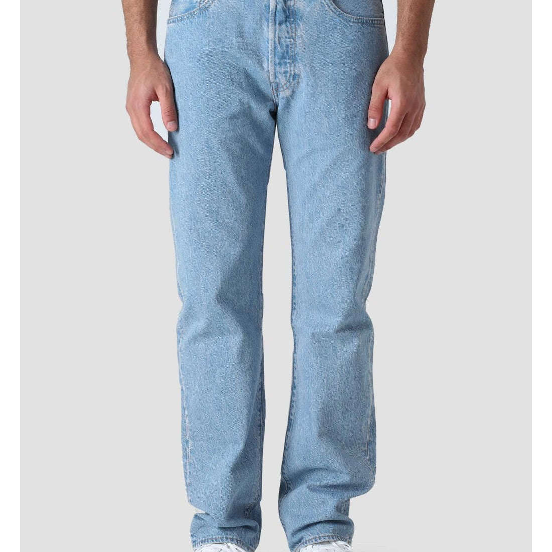 Levi's Uomo Jeans 501 Original Canyon Moon Blue 00501-3261