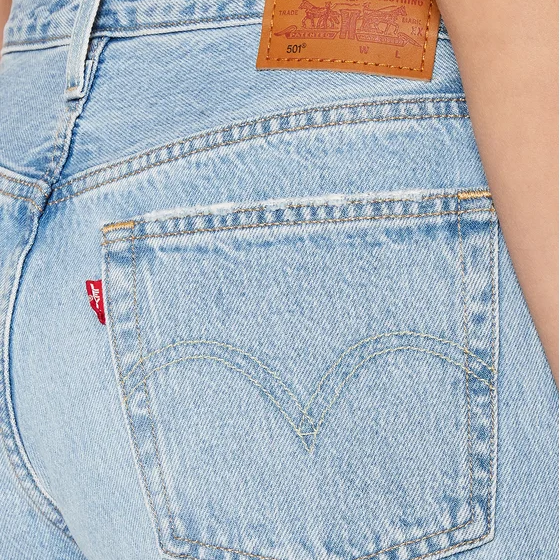 Levi's Donna Jeans 501 fit Light Blue12501-0373
