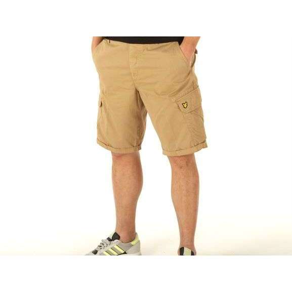Lyle & Scott Uomo Short Wembley Cargo Biscotto x033 SH1815V