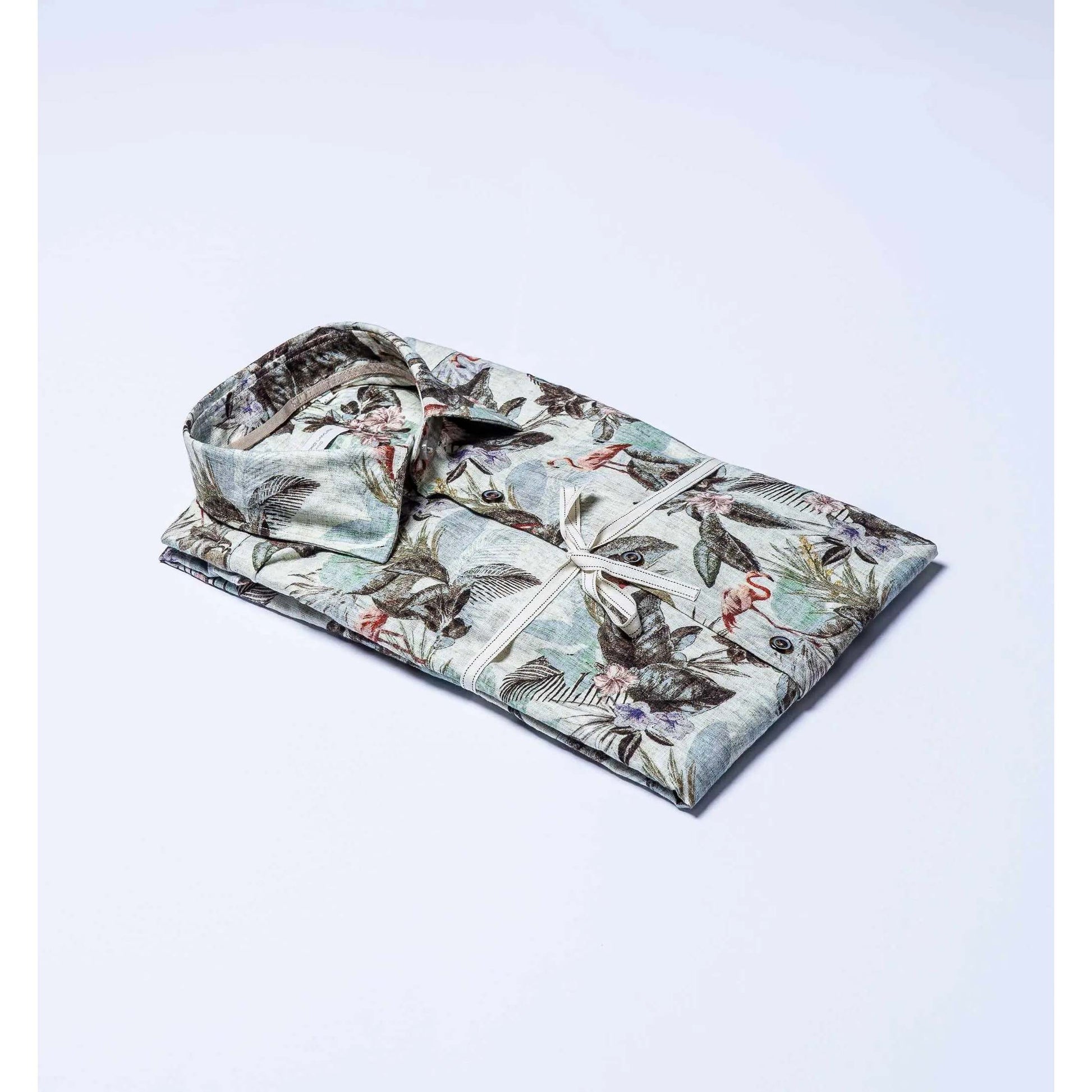 Alessandro la Mura Uomo Camicia Orchidea