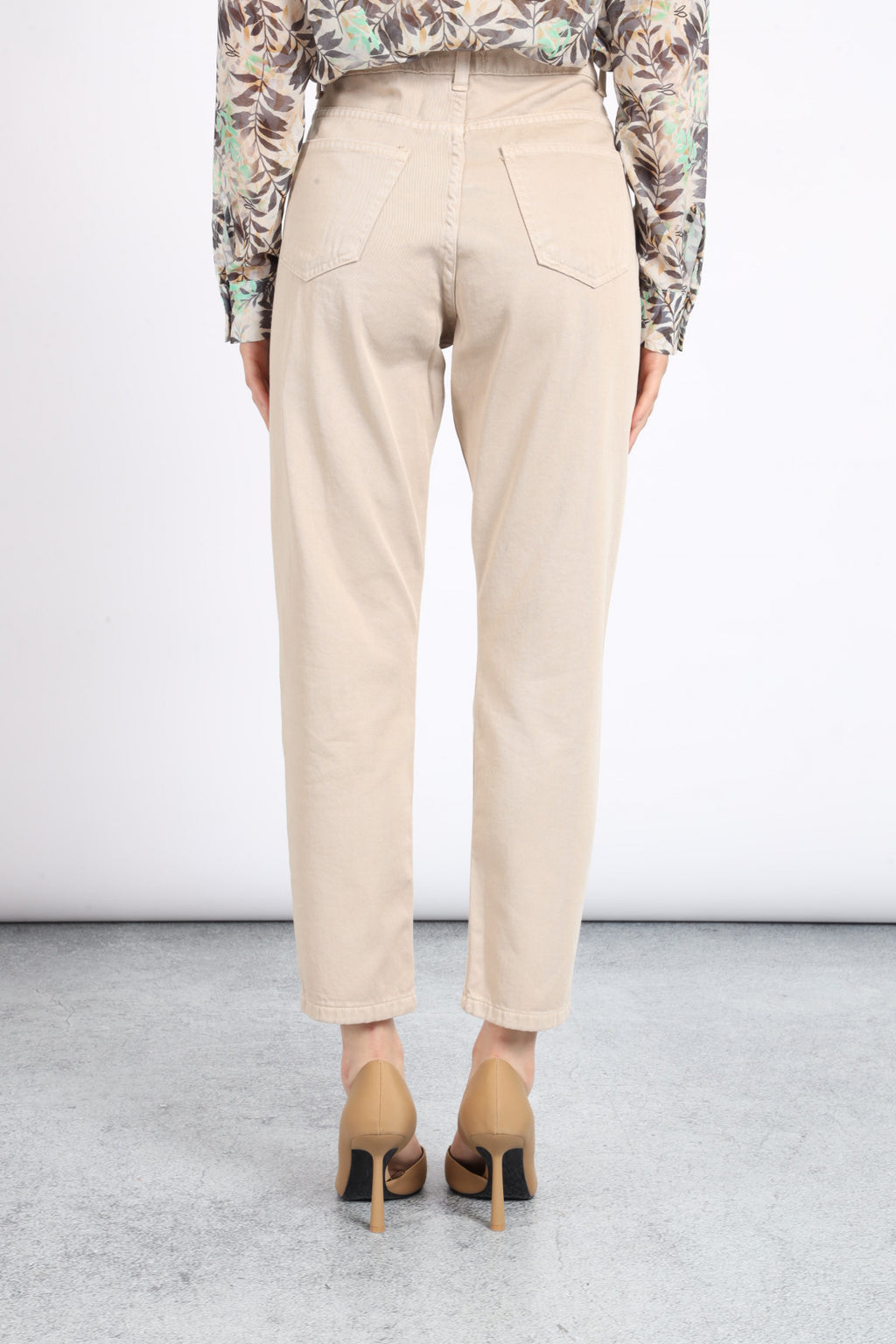 Susy Mix Donna Pantalone Denim Sabbia SM134