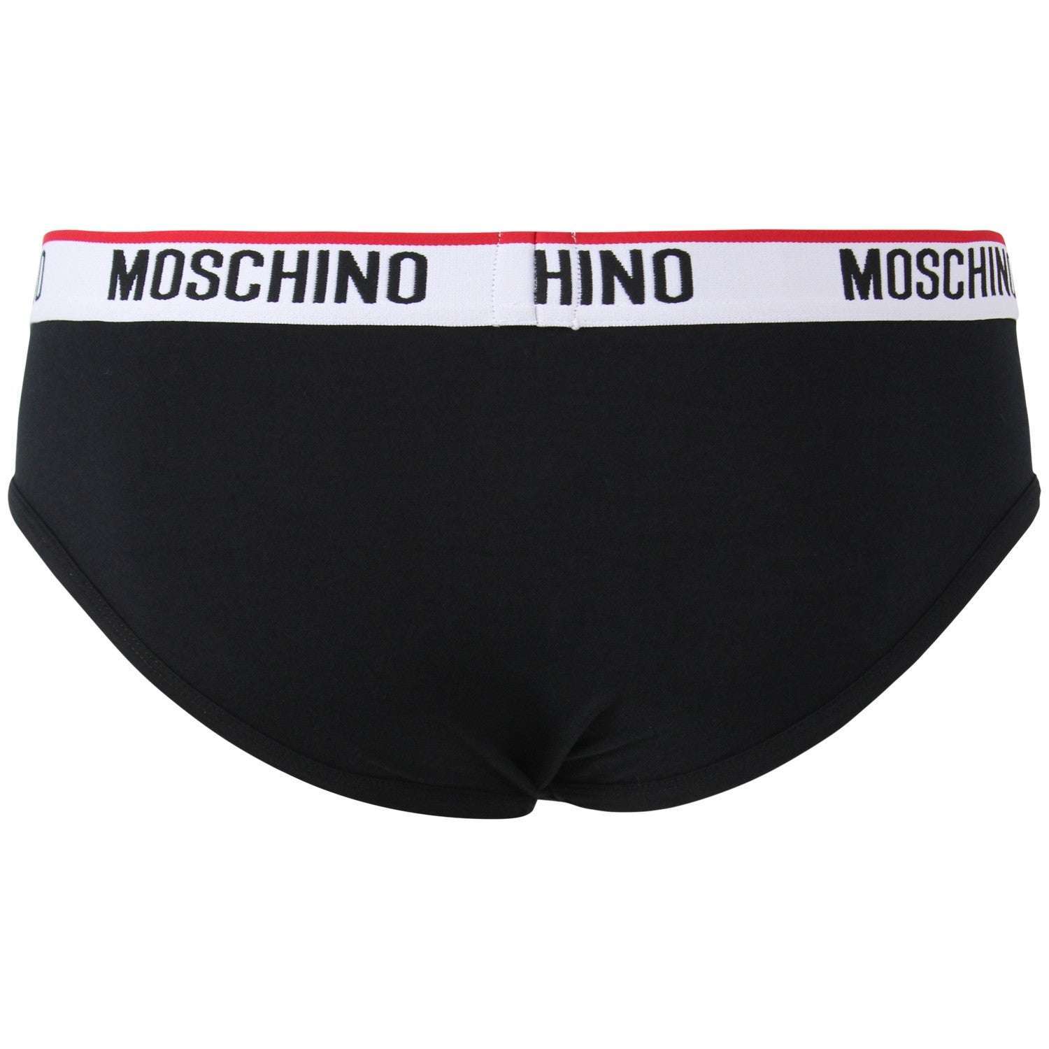 Moschino Uomo Slip Bi-Pack Nero 3924300