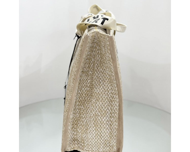 Shop Art Donna Borsa Tote Paglia Grande SAAS230059