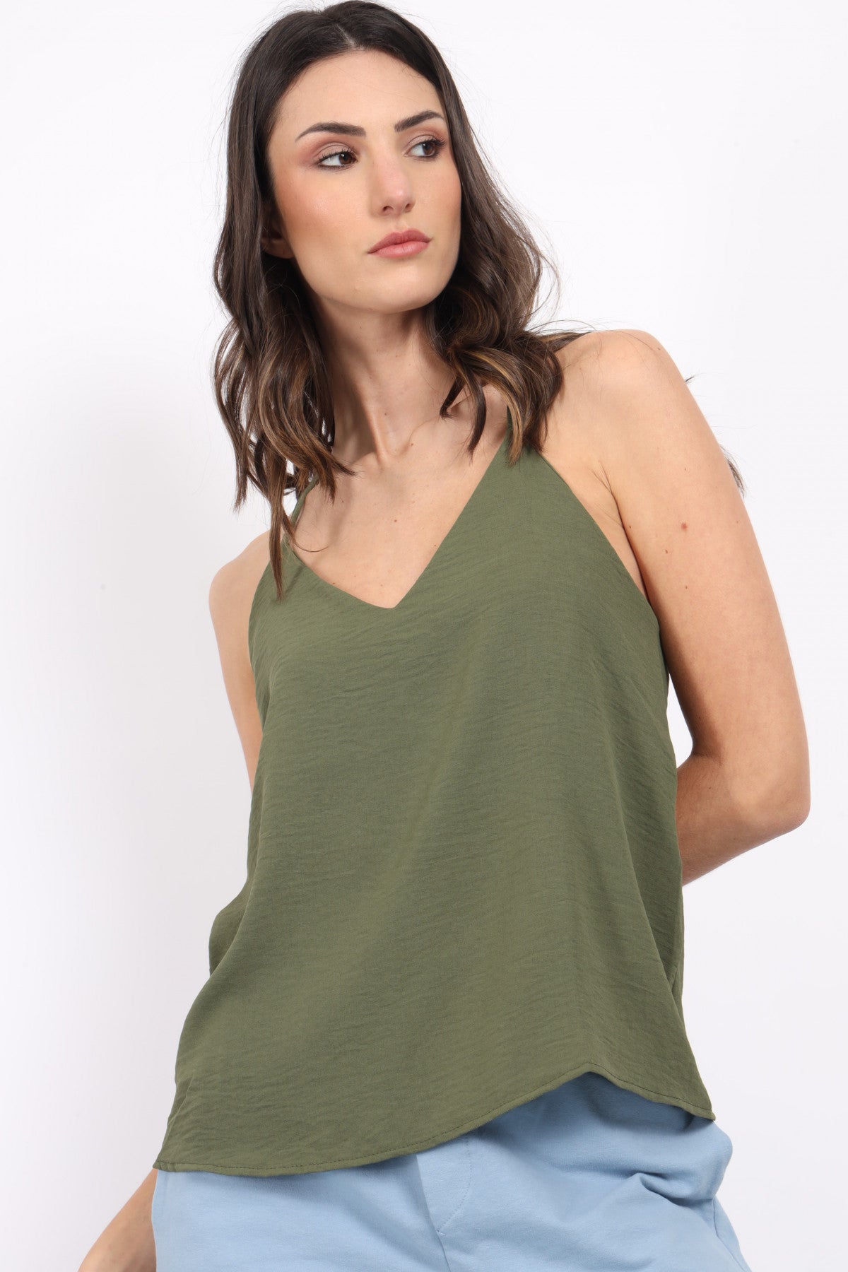 Susy Mix Donna Top Verde 121023