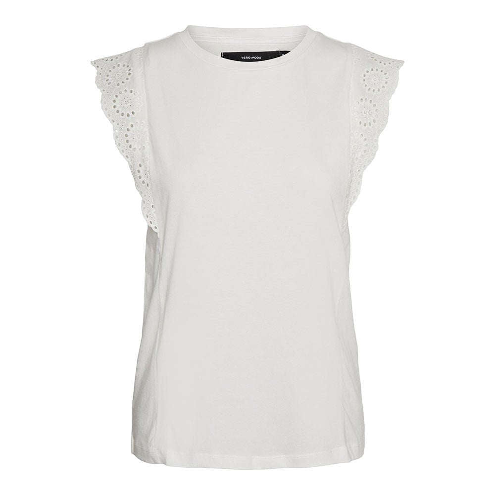Vero Moda Donna T-shirt Hollyn Noos Bianco10259908