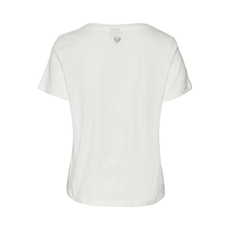 Vero Moda Donna T-shirt Pamala Box Bianca10284321