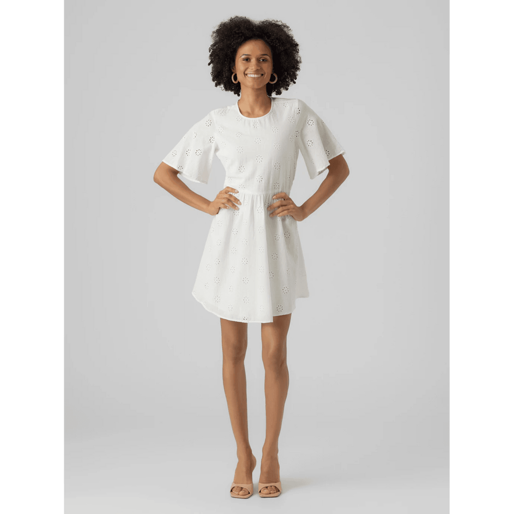 Vero Moda Donna Abito Maja Bianco 10281728
