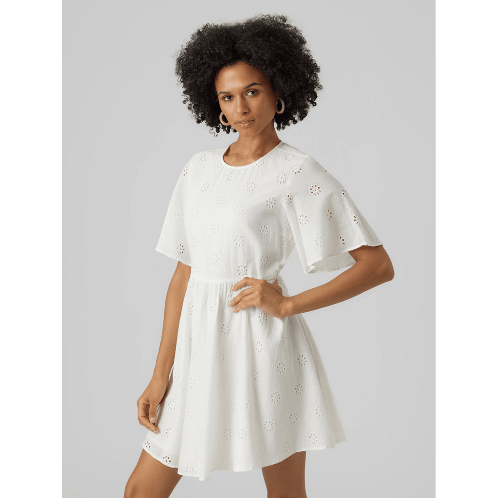 Vero Moda Donna Abito Maja Bianco 10281728