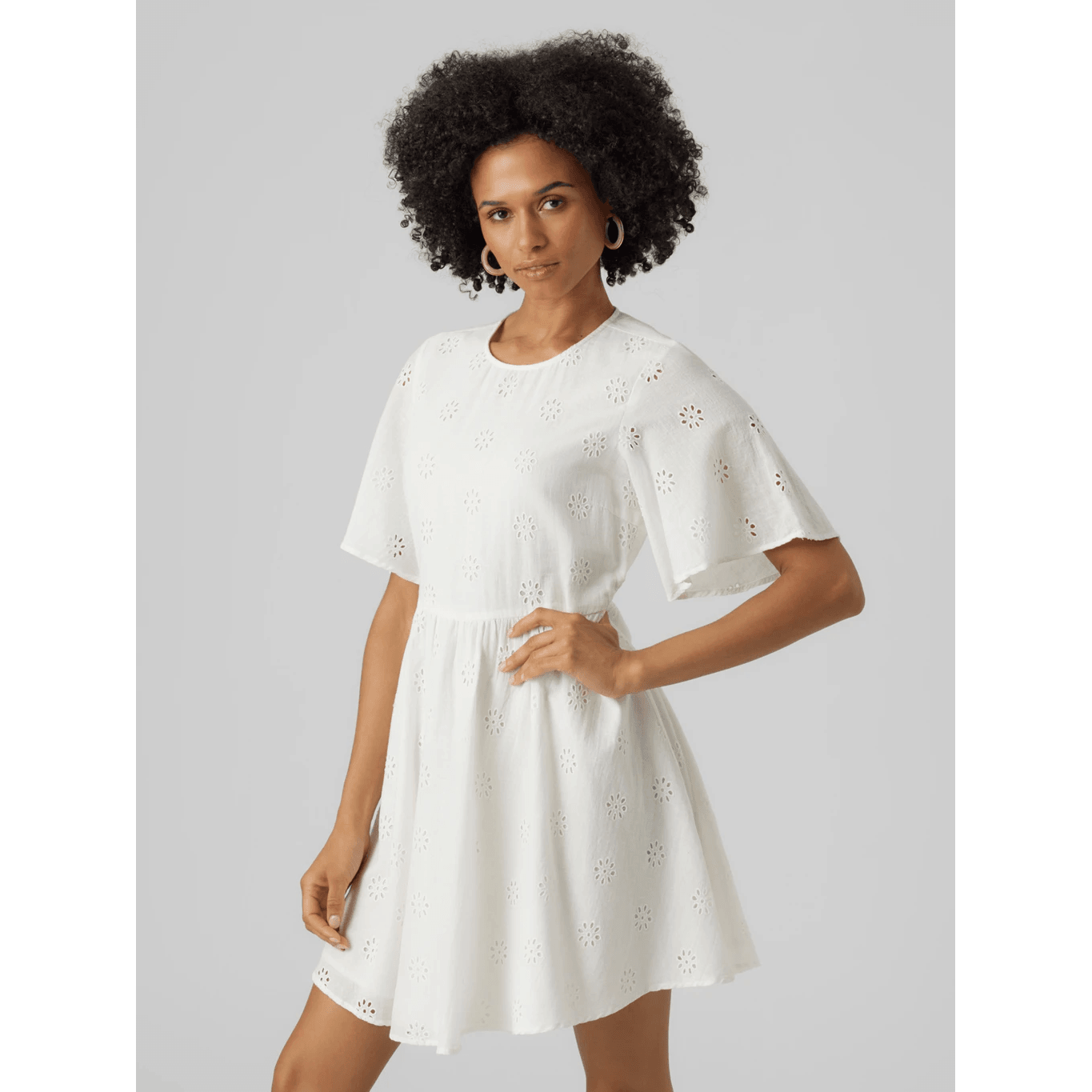Vero Moda Donna Abito Maja Bianco 10281728