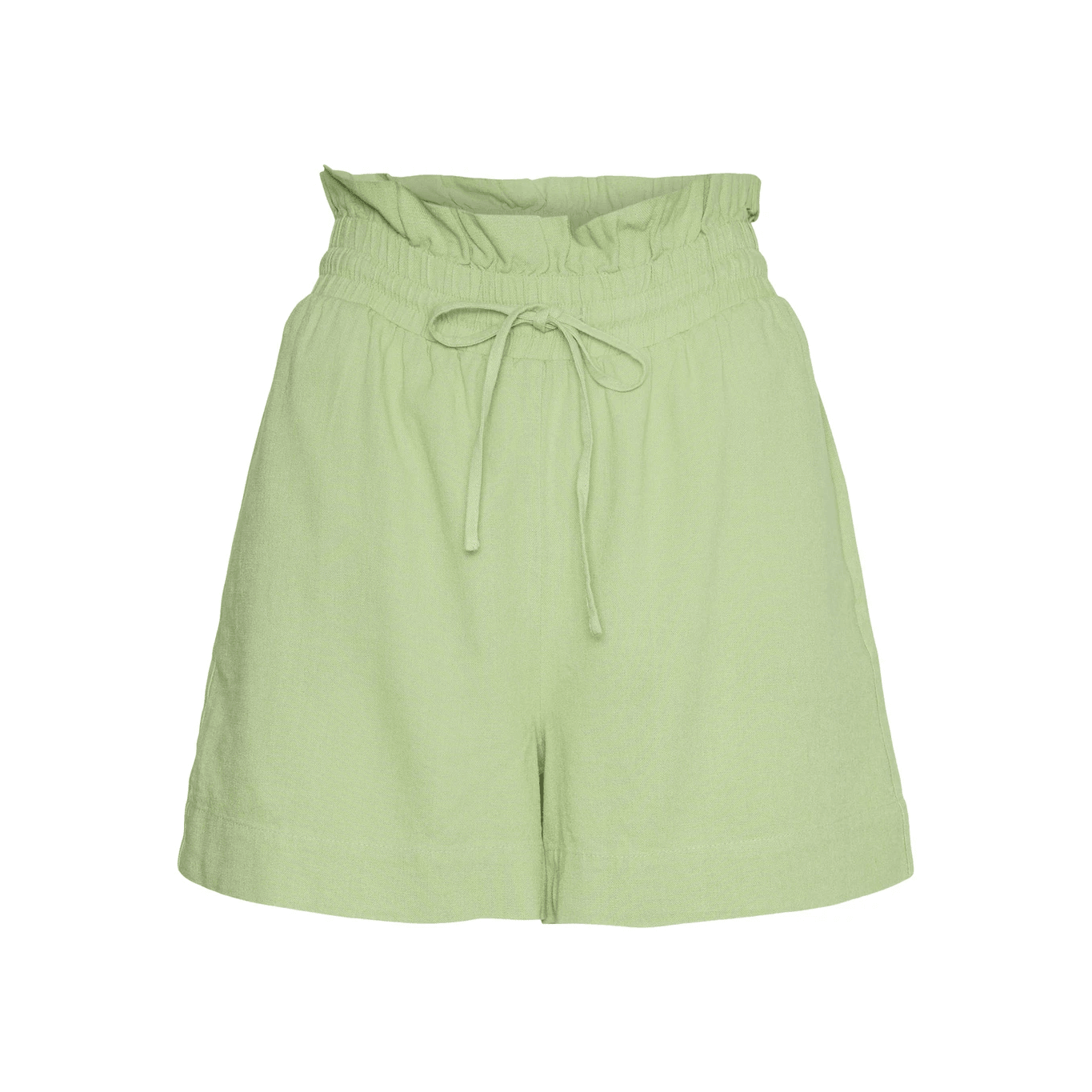 Vero Moda Donna Bermuda Mymilo Paperbag Verde 10282521