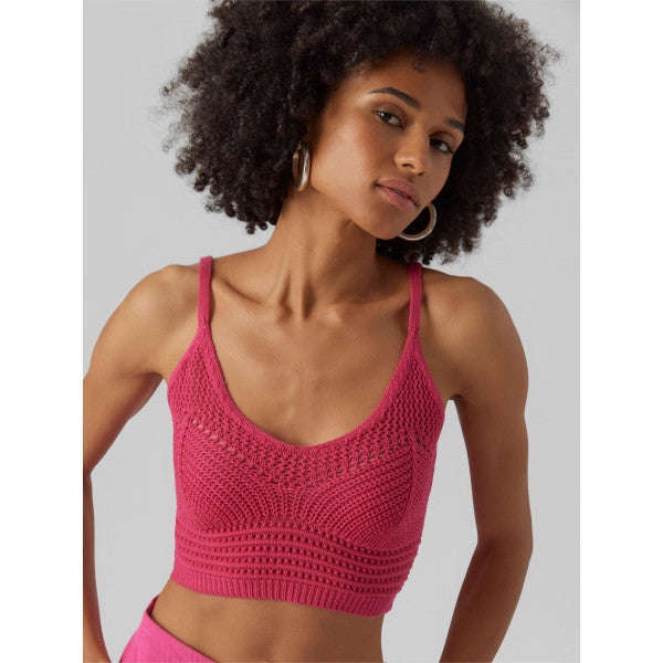 Vero Moda Donna Top Justine Ciliegia 10284623