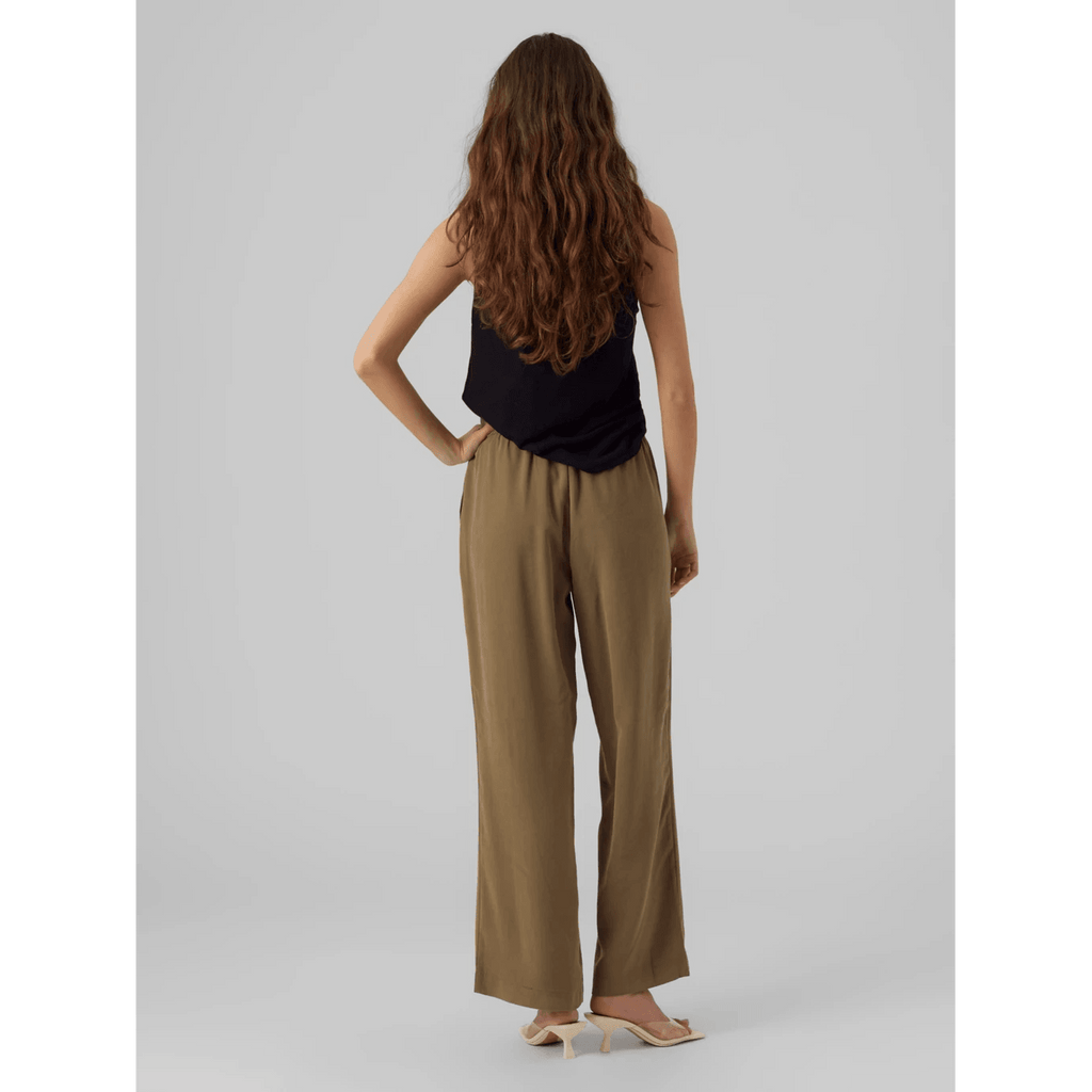 Vero Moda Donna Pantalone Carmen Wide Noos BIANCO 10278926
