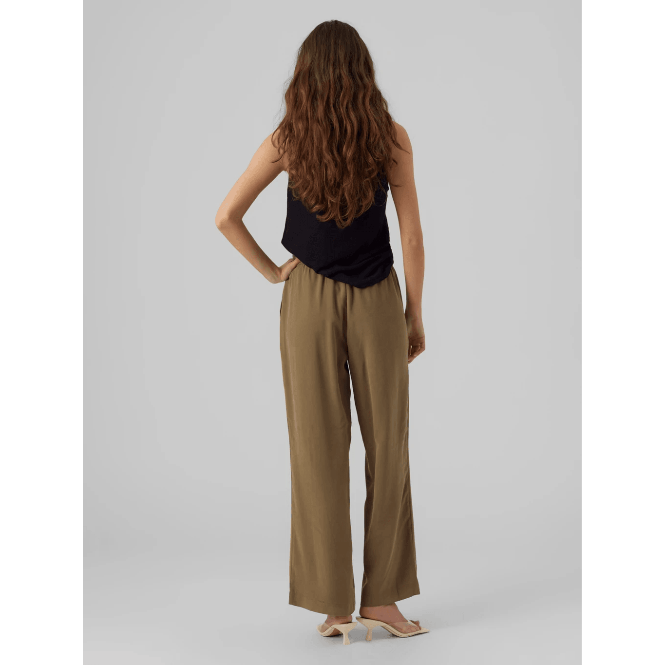 Vero Moda Donna Pantalone Carmen Wide Noos BIANCO 10278926