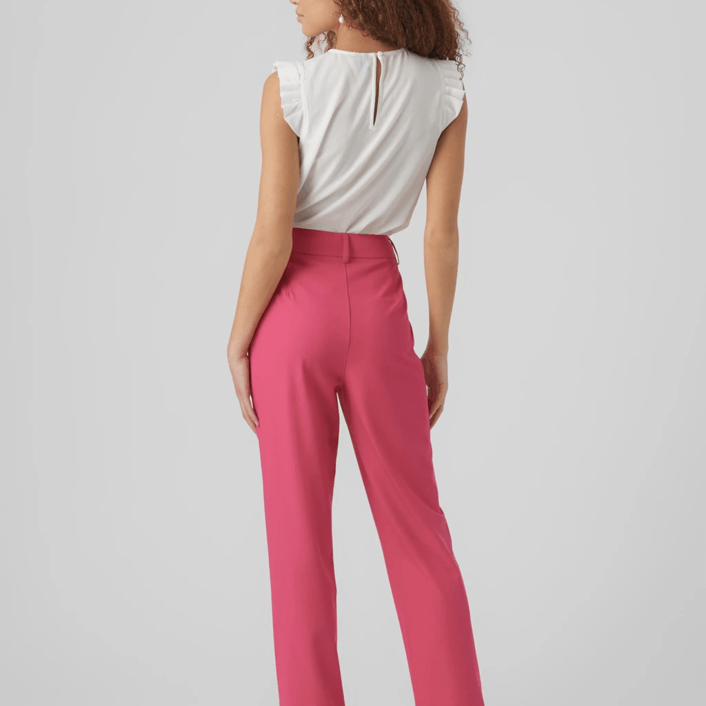 Vero Moda Donna Pantalone Zelda Pink Yarrow 10259211