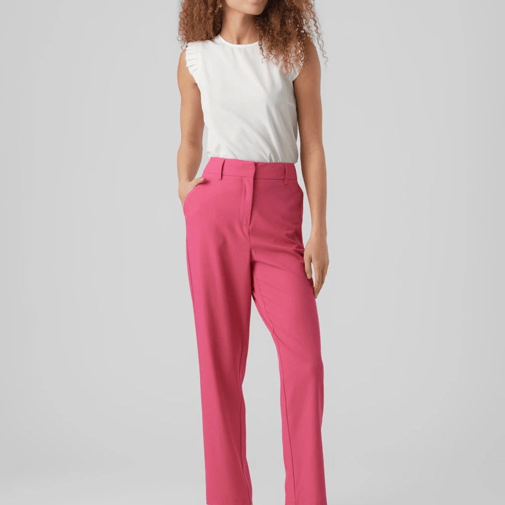 Vero Moda Donna Pantalone Zelda Pink Yarrow 10259211
